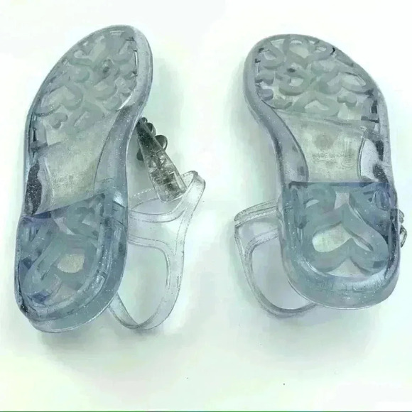 kenneth cole reaction sandals 5 blue gem jelly Y2k - Picture 6 of 8